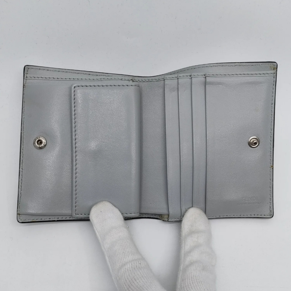 Fendi Wallet Gray Leather - Picture 5 of 8